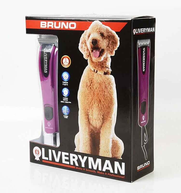 Livreur Violet Bruno Chien