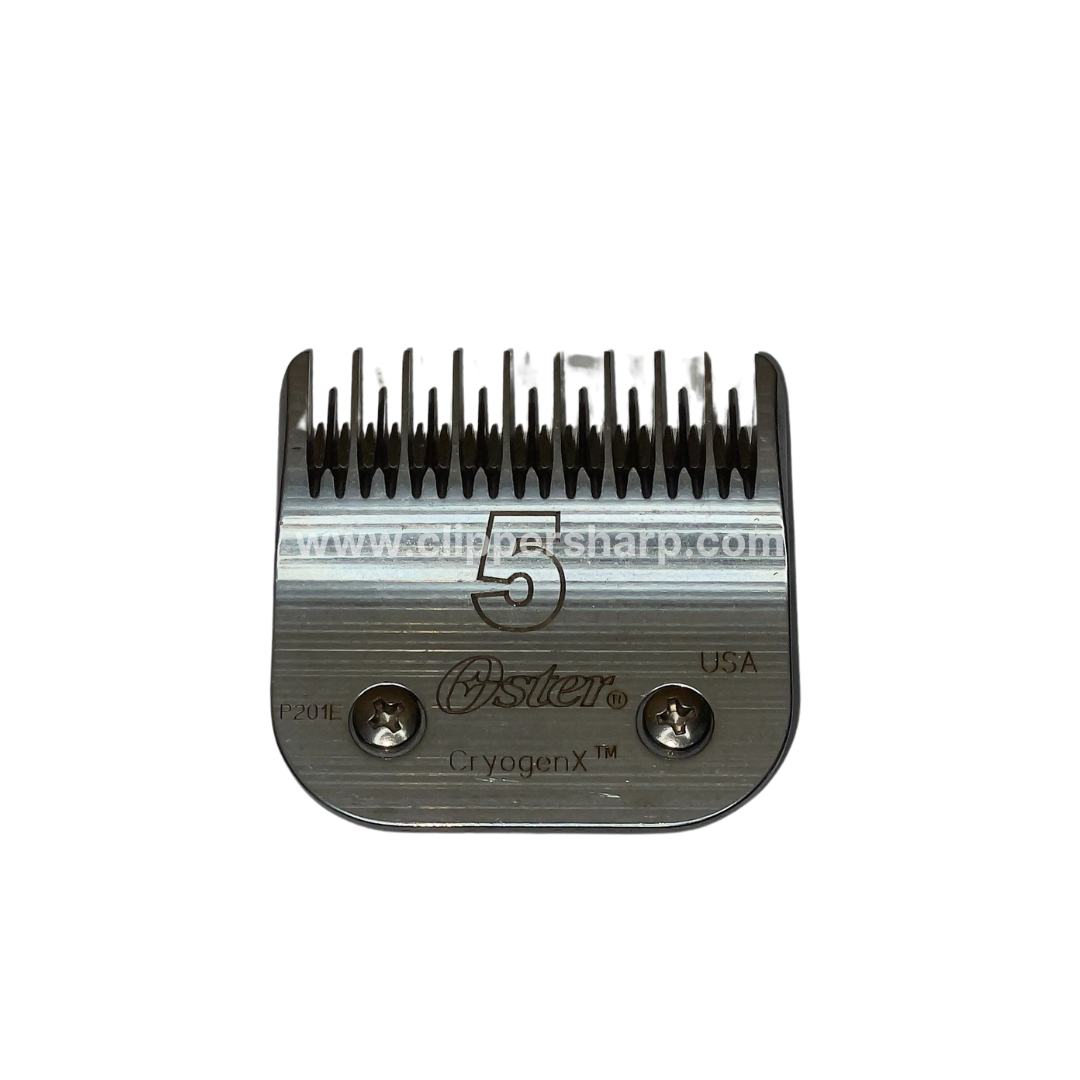 Oster No 5 Clipper Blade 6.3mm Skip Tooth Clippersharp Ltd